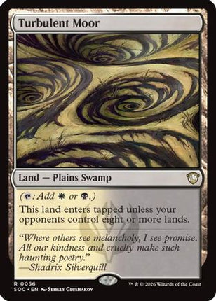 Turbulent Moor [Commander: Secrets of Strixhaven]