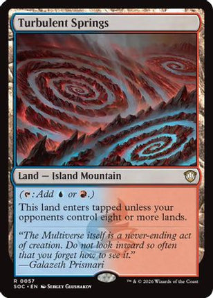 Turbulent Springs [Commander: Secrets of Strixhaven]