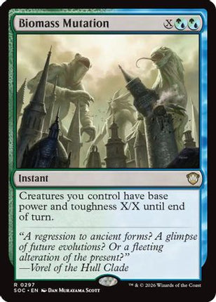 Biomass Mutation [Commander: Secrets of Strixhaven]