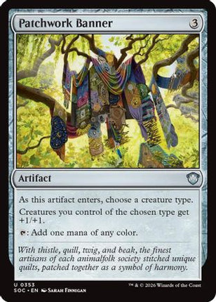 Patchwork Banner [Commander: Secrets of Strixhaven]