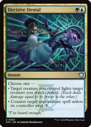 Decisive Denial [Commander: Secrets of Strixhaven]