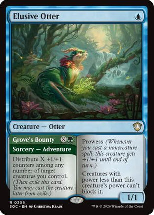 Elusive Otter [Commander: Secrets of Strixhaven]