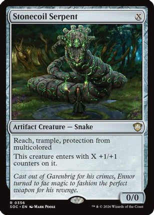 Stonecoil Serpent [Commander: Secrets of Strixhaven]
