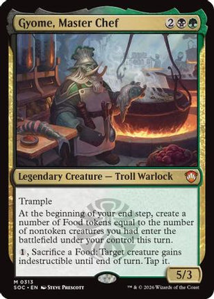 Gyome, Master Chef [Commander: Secrets of Strixhaven]