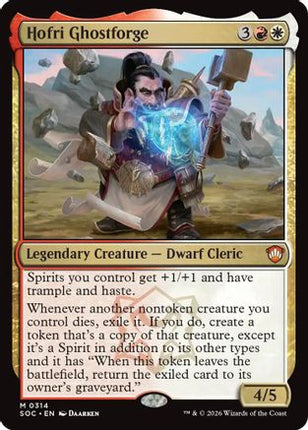 Hofri Ghostforge [Commander: Secrets of Strixhaven]