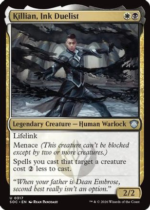 Killian, Ink Duelist [Commander: Secrets of Strixhaven]