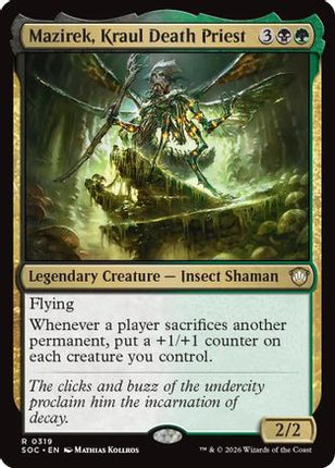 Mazirek, Kraul Death Priest [Commander: Secrets of Strixhaven]