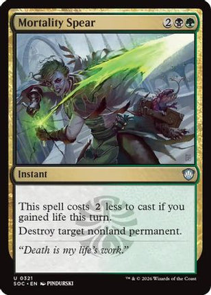 Mortality Spear [Commander: Secrets of Strixhaven]