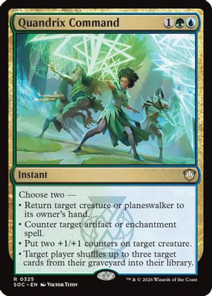Quandrix Command [Commander: Secrets of Strixhaven]