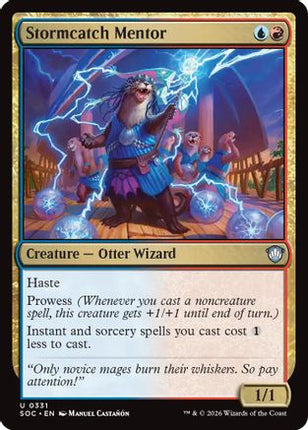 Stormcatch Mentor [Commander: Secrets of Strixhaven]