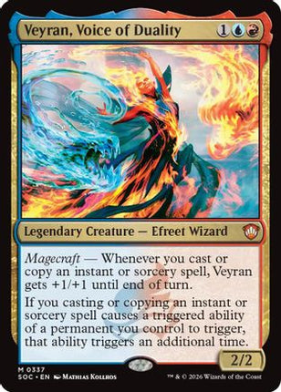 Veyran, Voice of Duality [Commander: Secrets of Strixhaven]