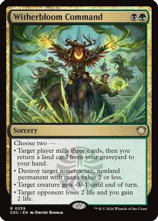 Witherbloom Command [Commander: Secrets of Strixhaven]