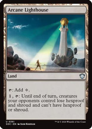 Arcane Lighthouse [Commander: Secrets of Strixhaven]