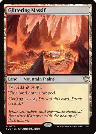 Glittering Massif [Commander: Secrets of Strixhaven]