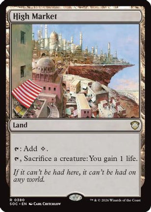 High Market [Commander: Secrets of Strixhaven]