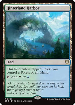 Hinterland Harbor [Commander: Secrets of Strixhaven]
