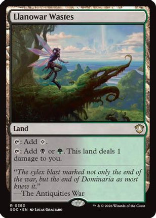 Llanowar Wastes [Commander: Secrets of Strixhaven]