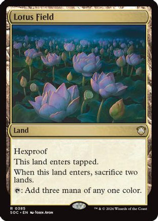 Lotus Field [Commander: Secrets of Strixhaven]