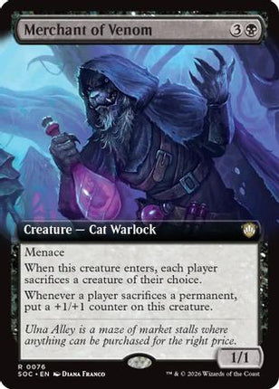 Merchant of Venom (Extended Art) [Commander: Secrets of Strixhaven]