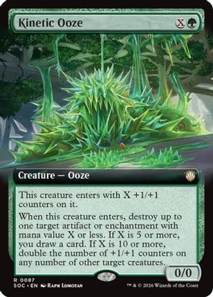 Kinetic Ooze (Extended Art) [Commander: Secrets of Strixhaven]