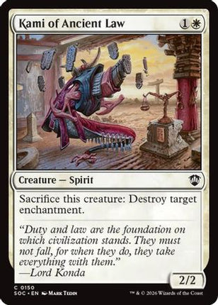 Kami of Ancient Law [Commander: Secrets of Strixhaven]