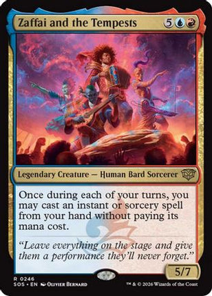 Zaffai and the Tempests [Secrets of Strixhaven] Foil