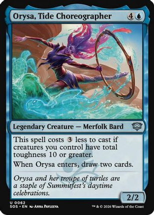 Orysa, Tide Choreographer [Secrets of Strixhaven] Foil