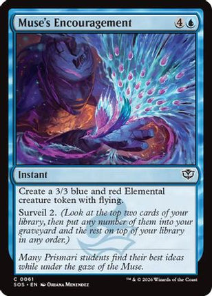 Muse's Encouragement [Secrets of Strixhaven] Foil