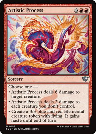 Artistic Process [Secrets of Strixhaven] Foil