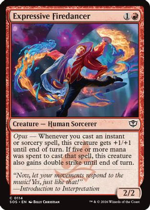 Expressive Firedancer [Secrets of Strixhaven] Foil