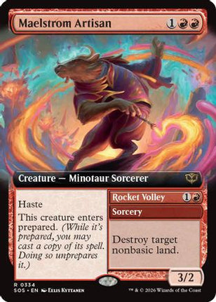 Maelstrom Artisan (Extended Art) [Secrets of Strixhaven] Foil
