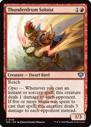 Thunderdrum Soloist [Secrets of Strixhaven] Foil