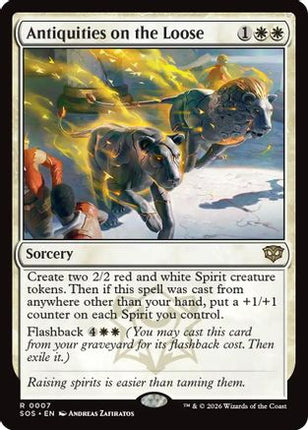 Antiquities on the Loose [Secrets of Strixhaven] Foil