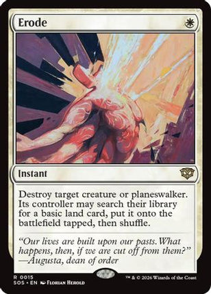 Erode [Secrets of Strixhaven] Foil