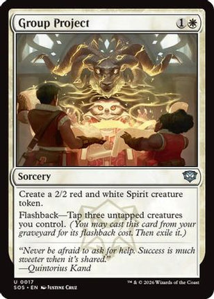 Group Project [Secrets of Strixhaven] Foil