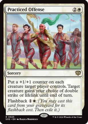 Practiced Offense [Secrets of Strixhaven] Foil