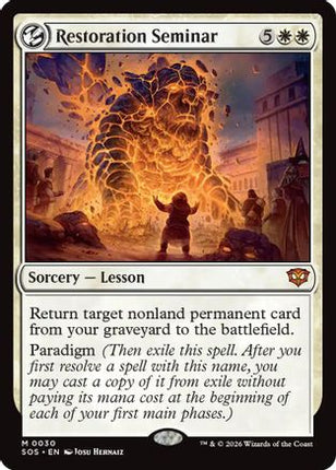 Restoration Seminar [Secrets of Strixhaven] Foil