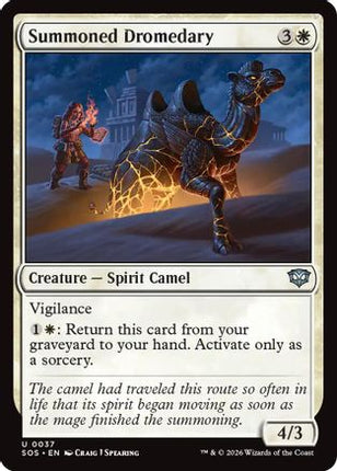 Summoned Dromedary [Secrets of Strixhaven] Foil