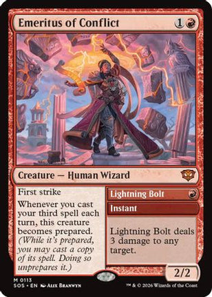 Emeritus of Conflict [Secrets of Strixhaven] Foil
