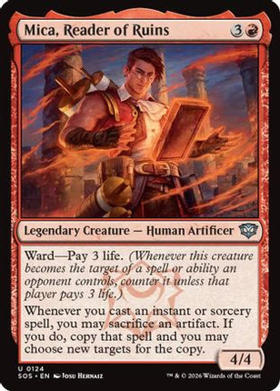 Mica, Reader of Ruins [Secrets of Strixhaven] Foil