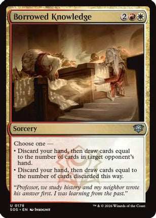 Borrowed Knowledge [Secrets of Strixhaven] Foil
