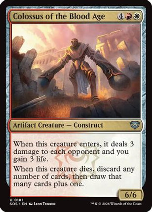 Colossus of the Blood Age [Secrets of Strixhaven] Foil