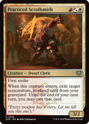 Practiced Scrollsmith [Secrets of Strixhaven] Foil