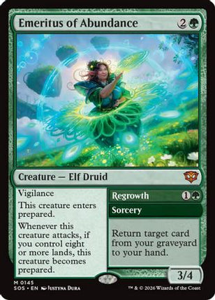 Emeritus of Abundance [Secrets of Strixhaven] Foil