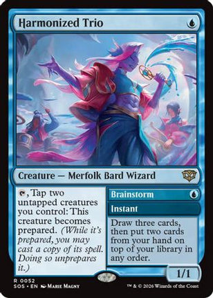 Harmonized Trio [Secrets of Strixhaven] Foil
