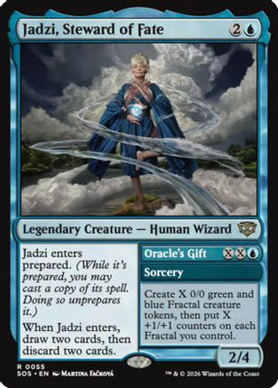 Jadzi, Steward of Fate [Secrets of Strixhaven] Foil
