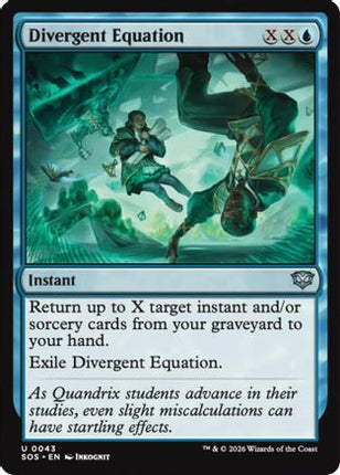 Divergent Equation [Secrets of Strixhaven] Foil