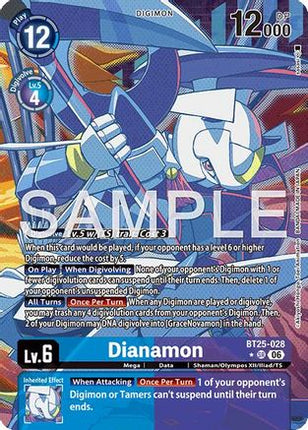 Dianamon (Alternate Art) [BT25-028] [Dual Revolution] Foil