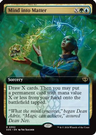 Mind into Matter (Extended Art) [Secrets of Strixhaven] Foil