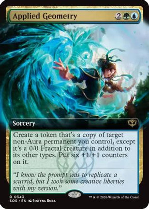 Applied Geometry (Extended Art) [Secrets of Strixhaven] Foil